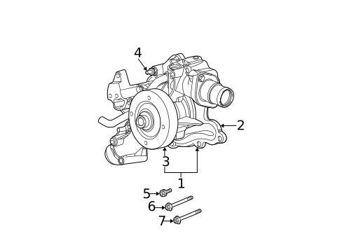 Water Pump & Related Components for 2005 Dodge Ram 1500 #0