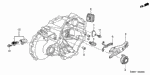 21399PYZ000 - Transmission - Manual: PLATE, BREATHER for Acura Image