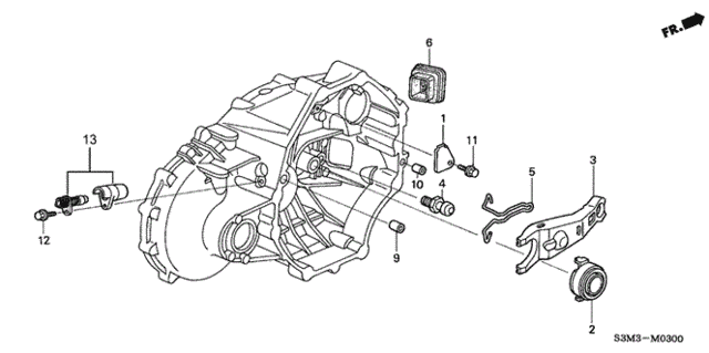 Clutch Release for 2003 Acura CL #0