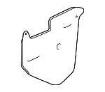 72321TZ5A01 - Body: Water Deflector for Acura Image