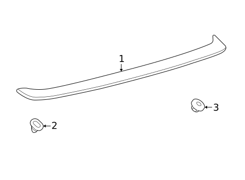 Spoiler for 2011 Lexus HS250h #1