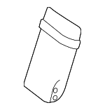 16697001308P13 - Body: Armrest for Mercedes-Benz Image