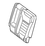 16692061367E94 - Body: Seat Back Cover for Mercedes-Benz Image