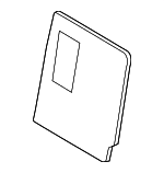 16692303007M79 - Body: Seat Back Panel for Mercedes-Benz Image