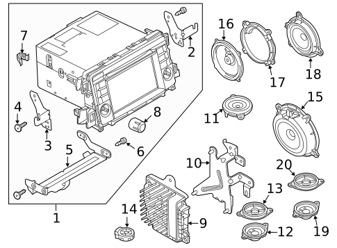 Sound System for 2014 Mazda 6 #0