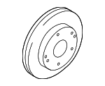 517122C700 - : Rotor for Hyundai: Tiburon Image