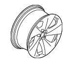 36116791415 - Suspension: Wheel, Alloy for BMW Image