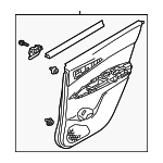 7222B971XB - : Door Trim Panel for Mitsubishi: Eclipse Cross Image