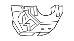 7LG40ZDMAA - Steering: Lower Column Cover for Mopar Image
