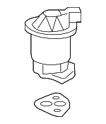 18011PWA050 - : 2006-2011 Honda Civic - Valve Set Egr for Honda: Civic Image