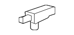 37940SNAA01 - Emission System: Pressure Sensor for Honda: Accord, Accord Crosstour, Civic, CR-V, CR-Z, Crosstour, Fit, HR-V, Insight, Odyssey, Passport, Pilot, Ridgeline Image