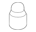 8011A492 - Body: Lid Cushion for Mitsubishi Image