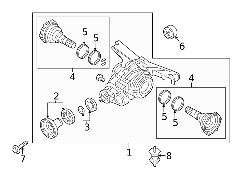 Axle Shaft for 2025 Audi Q8 #0