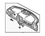 31442543 - Body: Instrument Panel for Volvo Image