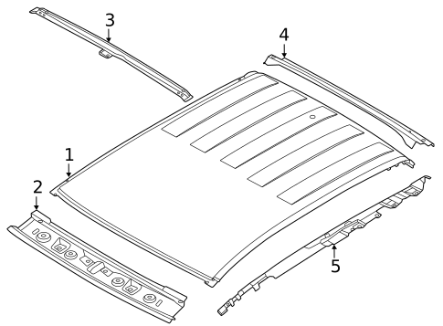 Roof & Components for 2025 Ford Ranger #0