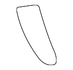 875393W000 - Body: Stone Guard for Kia: Sportage Image