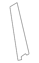 863813W000 - Body: Black Out Tape for Kia: Sportage Image