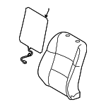 7107330F9022 - Body: Seat Back Cover for Lexus: GS350, GS450h Image