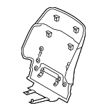 7170530880B2 - Body: Seat Back Panel for Lexus: GS350, GS450h Image