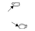 MD173306 - Cooling System: Clamp for Mitsubishi Image