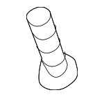 BNP4089L - Steering: Lower Column Cover Screw for Land Rover: LR3, Range Rover Sport Image