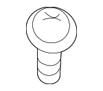 9A700751700 - Body: Retaining Strip Screw for Porsche: 718 Boxster, 718 Cayman, 718 Spyder, 911, Boxster, Cayman, Panamera, Taycan Image