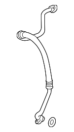 8870421240 - HVAC: Front Suction Hose for Toyota Image