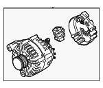 12317823345 - Electrical: Alternator for BMW Image