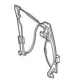 WLR343 - Body: Motorcraftâ„¢ Window Regulator for Lincoln: MKX, Nautilus Image