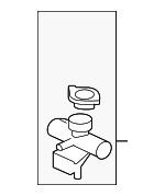 1350A015 - Cooling System: Cap Assembly for Mitsubishi: Lancer, Outlander, Outlander Sport Image