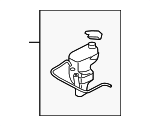 MN156097 - Cooling System: Reservoir Assembly for Mitsubishi: Lancer, Outlander, Outlander Sport Image
