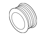 12317560483 - : Alternator Pulley for BMW: 128i, 135i, 135is, 328i, 328i xDrive, X3, X5, Z4 Image