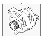12317836610 - : Alternator for BMW: Z4 Image