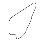 833921F000 - Body: Water Shield for Kia Image