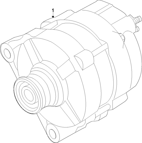 Alternator for 2022 INFINITI QX80 #1