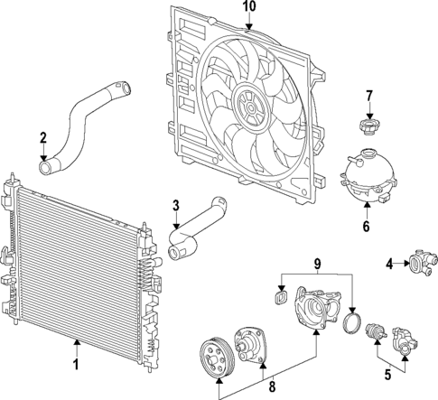 Cooling System for 2019 Chevrolet Silverado 1500 #30