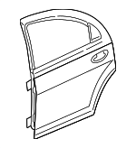 4814547AG - Body: Door Shell for Mopar Image