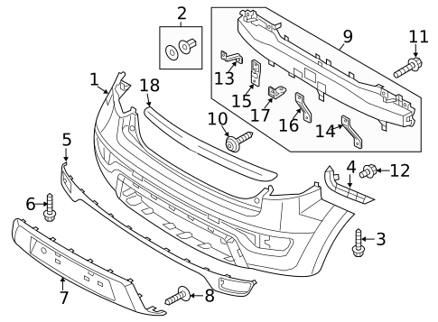 Bumper & Components - Rear for 2012 Kia Soul #0