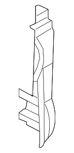 2T1Z6127971A - Body: Rear Pillar for Ford: Transit Connect Image