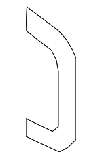 3T1Z61250A06B - Body: Hinge Reinforced for Ford: Transit Connect Image