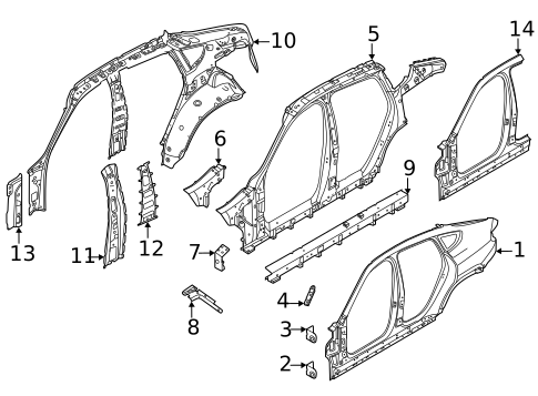 Aperture Panel for 2024 BMW X6 #0