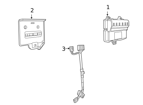 Communication System Components for 2008 Pontiac G8 #0