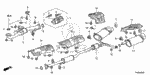 18176PT0003 - Electrical/Exhaust/Heater/Fuel: BOLT, CONVERTER (YUTAKA) for Acura Image