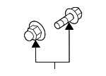 N91038202 - Body: Frame Side Member Bolt for Audi Image