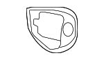 5H0837209A - Body: Handle, Outside Packing for Volkswagen Image