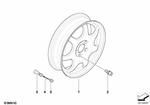 36116750316 - : Wheel, Spare for BMW Image