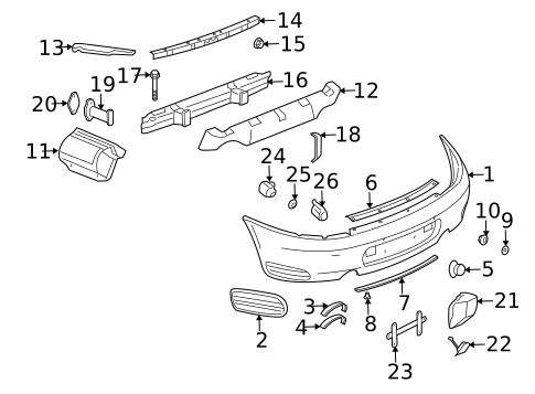 Hardware, Fasteners & Fittings for 2003 Porsche 911 #0