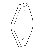 99650577500 - Body: Seal Plate for Porsche: 911, Boxster, Cayman Image