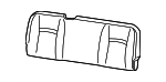 1NN72BD3AA - Body: Seat Back Cover for Dodge: Ram 1500, Ram 2500, Ram 3500 | Ram: 1500, 2500, 3500 Image