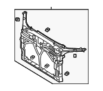 BP4K53110J - Body: Radiator Support for Mazda: 3 Image